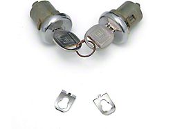 Full Size Chevy Door Locks, With Original Style Keys, 2 & 4-Door, 1965-1966