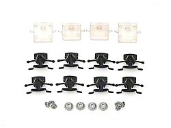 Full Size Chevy Door Molding Clip Set, 2-Door, Impala, 1963 (Impala Sports Coupe, Two-Door)