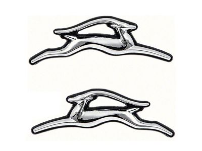 Full Size Chevy Door Panel Emblems, Impala, 1970-1972