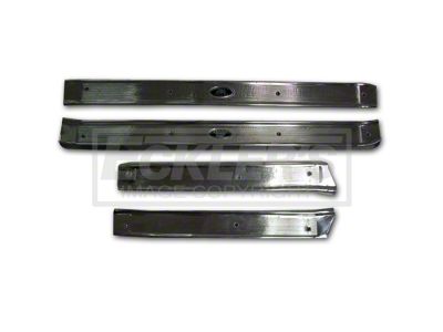 Full Size Chevy Door Sill Plates, 4-Door, 1965-1970