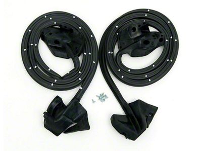 Dr Weatherstrip,Sport Coupe & Conv,Imp,71-76 Except Custom (Impala, Convertible)