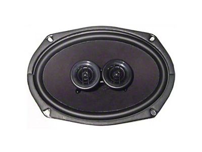 Custom Autosound Dual Coil Dash Speaker, 1958-1976