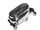 Full Size Chevy Dual Master Cylinder, Chrome, Non-Power Brakes, 1958-1972