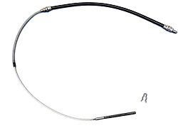 Full Size Chevy Emergency Brake Cable, Front, For Cars With Powerglide Or Manual Transmission (67-70 Biscayne; 67-70 Impala)