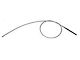Emergency Parking Brake Cable,Front,58-64