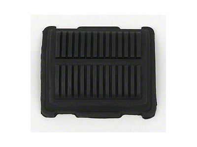 Emergency/Parking Brake Pedal Pad,Dlxe Interior,Impala,65-70