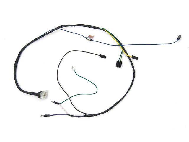 Full Size Chevy Engine & Starter Wiring Harness, 6-Cylinder, 1962