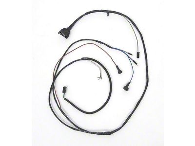 Full Size Chevy Engine & Starter Wiring Harness, 6-Cylinder, 1964