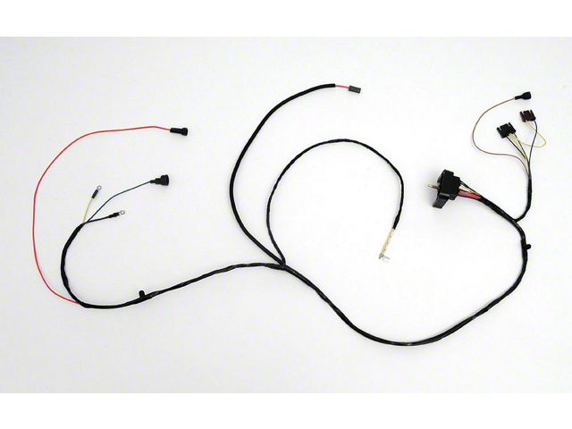 Full Size Chevy Engine & Starter Wiring Harness, 6-Cylinder, 1968-1969