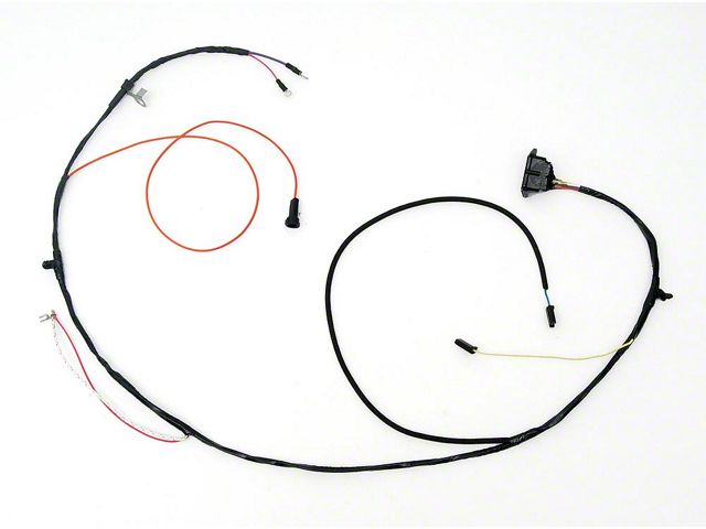 Full Size Chevy Engine & Starter Wiring Harness, With Gauges, Small Block, 1965-1966