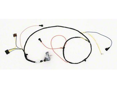 Full Size Chevy Engine & Starter Wiring Harness, With Warning Lights, 307ci & 327ci, V8, 1968