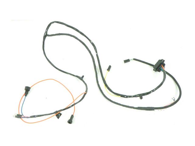 Full Size Chevy Engine Wiring Harness, 6-Cylinder, With Warning Lights, 1965-1966