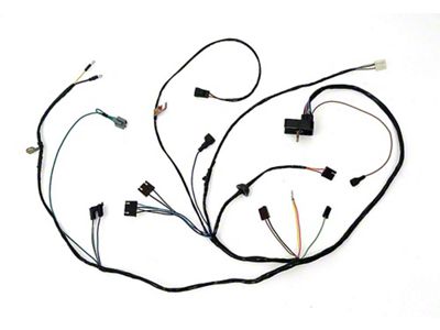 Full Size Chevy Engine Wiring Harness, V8 350ci & 400ci, With TH400 Automatic Transmission, 1971