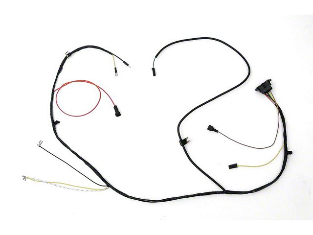 Full Size Chevy Engine Wiring Harness, V8 396ci & 427ci, With Factory Gauges, 1967