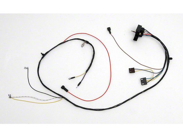Full Size Chevy Engine Wiring Harness, V8, With Factory Gauges, 1968