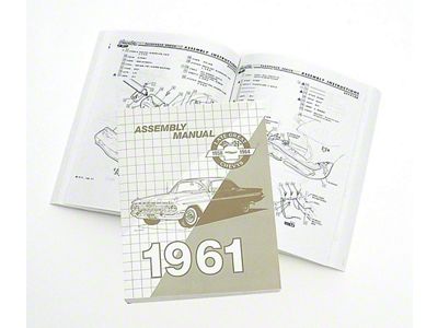1961 Chevy Passenger Car Factory Assembly Manual