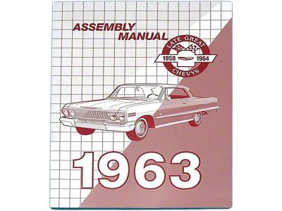 1963 Chevy Passenger Car Factory Assembly Manual