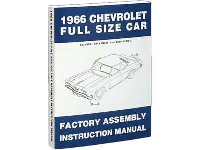 1966 Chevy Passenger Car Factory Assembly Manual