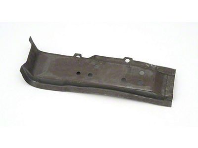 Full Size Chevy Floor Brace End, Left, Rear, 1959-1960