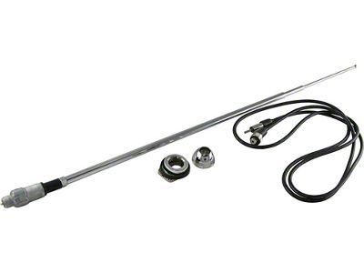 Full Size Chevy Front AM & FM Antenna Assembly, 1965-1966