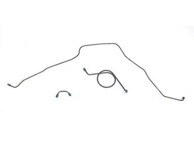 Full Size Chevy Front Brake Line Set, Non-Power, 1965-1966