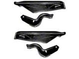 Full Size Chevy Front Bumper Bracket Set (1966 Biscayne; 1966 Impala)