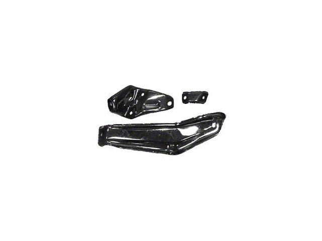 Full Size Chevy Front Bumper Bracket Set, Right, 1964