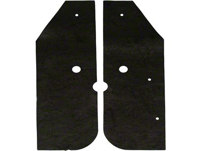 Full Size Chevy Front Bumper Filler Seals, 1969