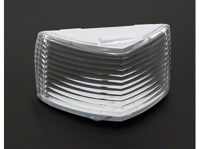 Full Size Chevy Front Cornering Light Lens, Left, Clear, 1968