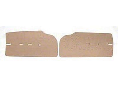 Full Size Chevy Front Door Cardboard Panels, Impala Hardtop& Convertible, 1958