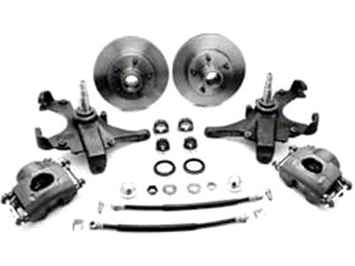 Frt Drop Spindle Disc Brake Kit,Non-Power,58-64