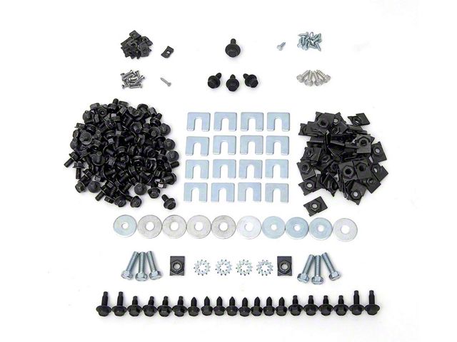 Full Size Chevy Front End Sheet Metal Fastener Set, 1959