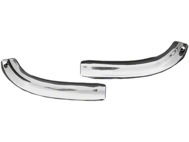 Full Size Chevy Front Fender Lower Eyebrow Moldings, Impala, 1963