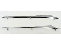 Full Size Chevy Front Fender Top Ornaments, 1962