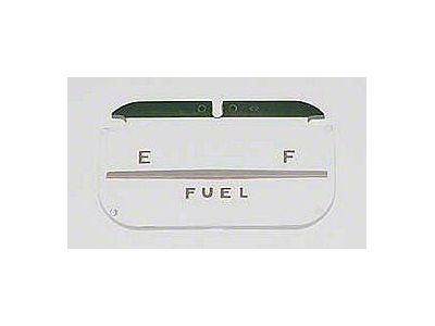 Full Size Chevy Fuel Gauge Lens, 1958