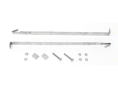 Gas Tank Strap Kit, Stainless Steel (61-64 Biscayne; 61-64 Impala)