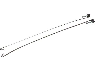 Gas Tank Straps w/Hardware (1958 Biscayne; 1958 Del Ray; 1958 Impala)