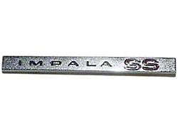 Glove Box Door Emblem, SS (1966 Impala)