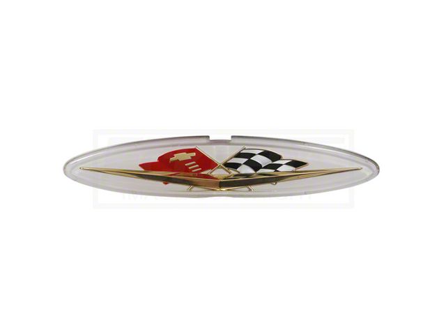 Full Size Chevy Grille Emblem Insert, 348ci, 1960