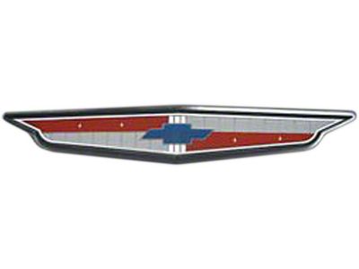 Full Size Chevy Grille Emblem Insert, Plastic, 6-Cylinder, 1961