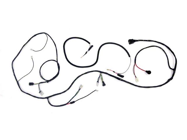 Full Size Chevy Headlight & Alternator Conversion Wiring Harness, V8,1959