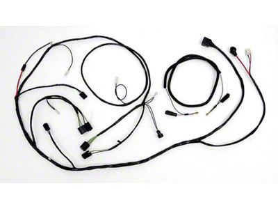 Full Size Chevy Headlight & Alternator Conversion Wiring Harness, V8,1960