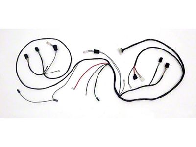 Full Size Chevy Headlight & Alternator Conversion Wiring Harness, V8,1962