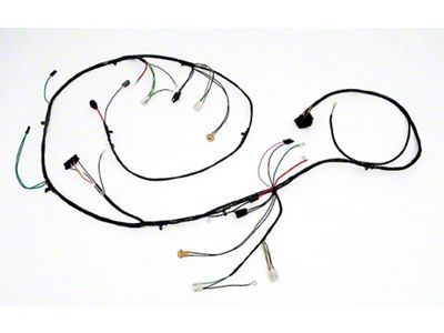Full Size Chevy Headlight & Alternator Wiring Harness, Big Block V8, 1969