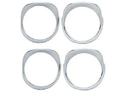 Full Size Chevy Headlight Bezels, 1965
