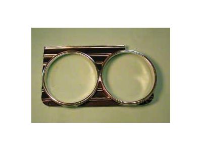 OPR Full Size Chevy Headlight Bezels, Impala, 1966