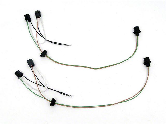 Full Size Chevy Headlight Bucket Wiring Harness, 1958