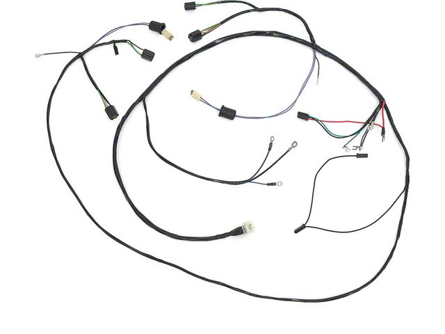 Full Size Chevy Headlight & Generator Wiring Harness, 6-Cylinder, 1962