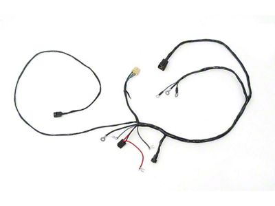 Full Size Chevy Headlight & Generator Wiring Harness, 6-Cylinder, With Heavy-Duty Generator, 1958