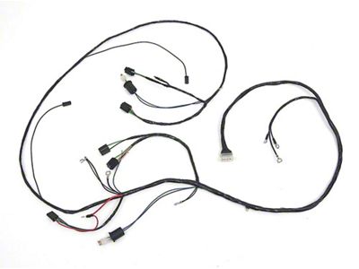 Full Size Chevy Headlight & Generator Wiring Harness, V8, 1961